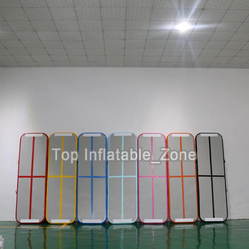 Inflatable GGC Tumble Track / AirTrack Tumbling Air Track Floor for Home Use/Training/Cheerleading/Beach