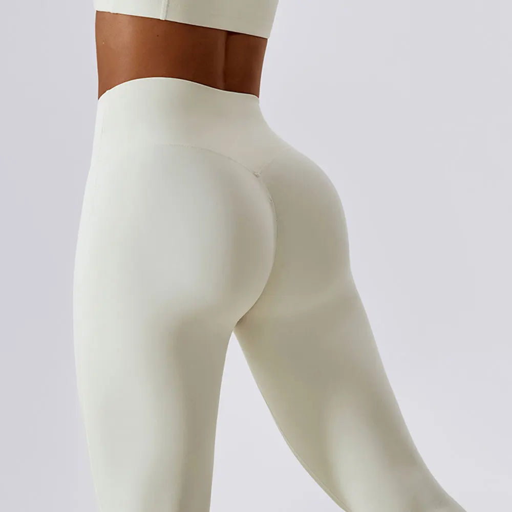 New Women Leggings Yoga Sports Pants High Waist Gym Leggings Hips Push Up Workout Pants Fitness Running Leggings Scrunch Butt