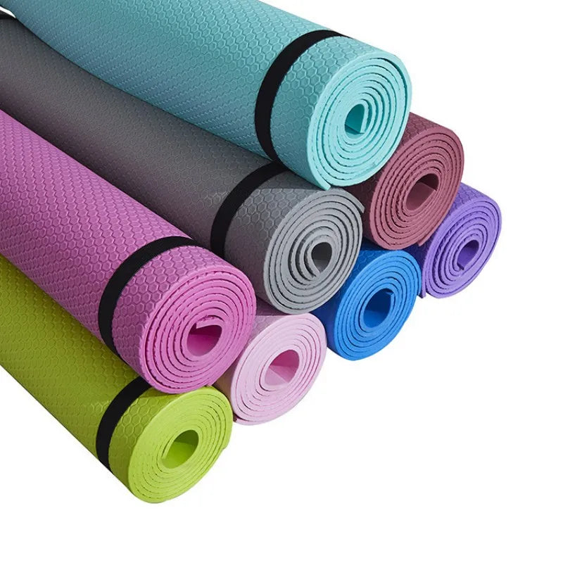3MM/6MM Thick Yoga Mat Anti-skid Sports Fitness Mat  EVA Comfort Foam yoga matt for Exercise, Yoga, and Pilates Gymnastics mat